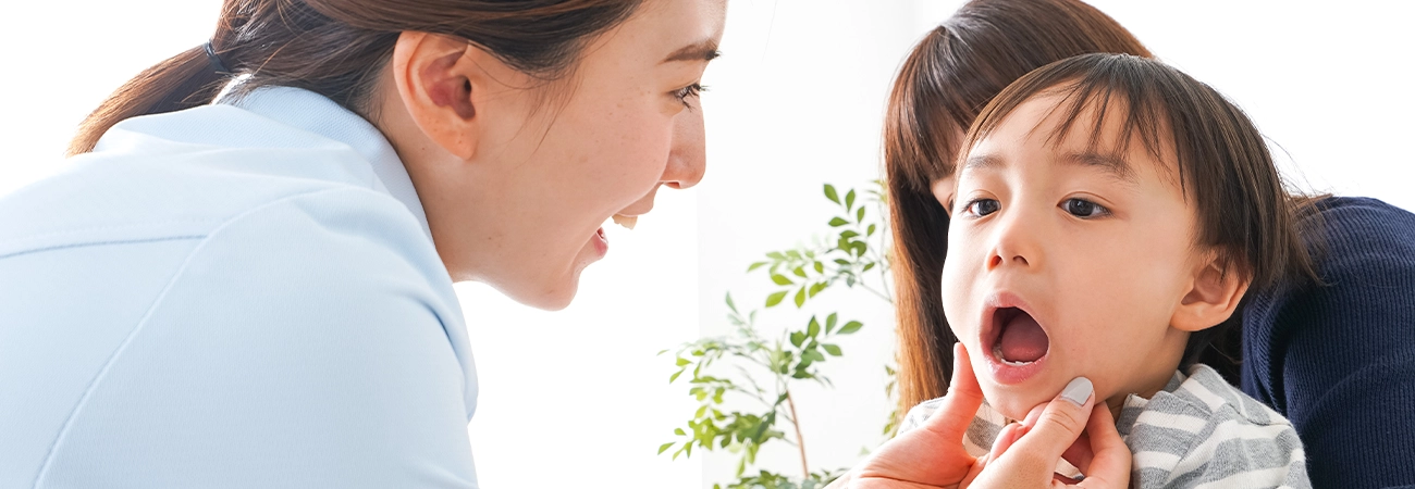 歯並びと成長のチェック