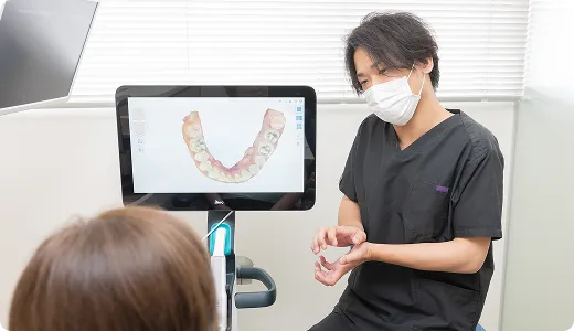 まずは「おしゃべり」から。無料矯正相談